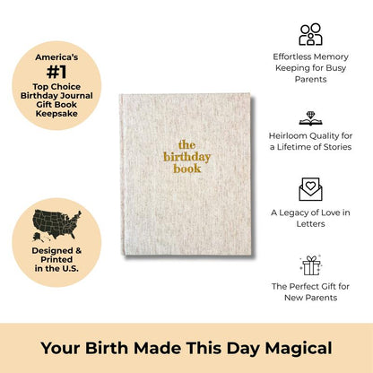 Birthday Book Keepsake Journal